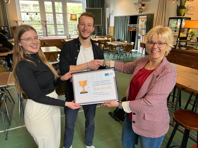 Rouwcafe wint Solidarity Award 2023