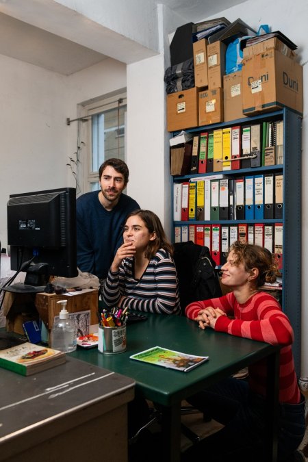 Amaia, Nikolay en Pia