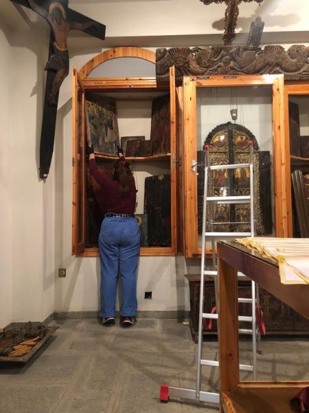 werken in museum